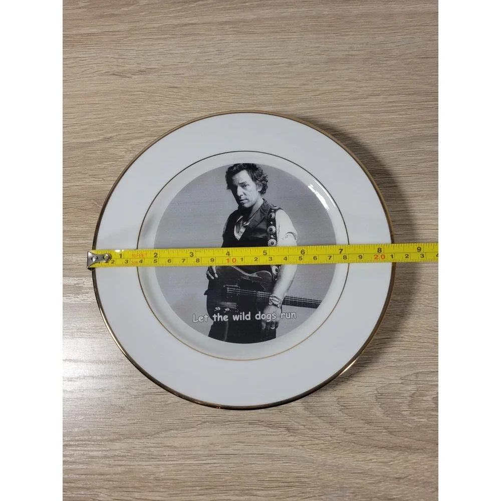 Bruce Springsteen Let the Wild Dogs Run‎ Collector Plate